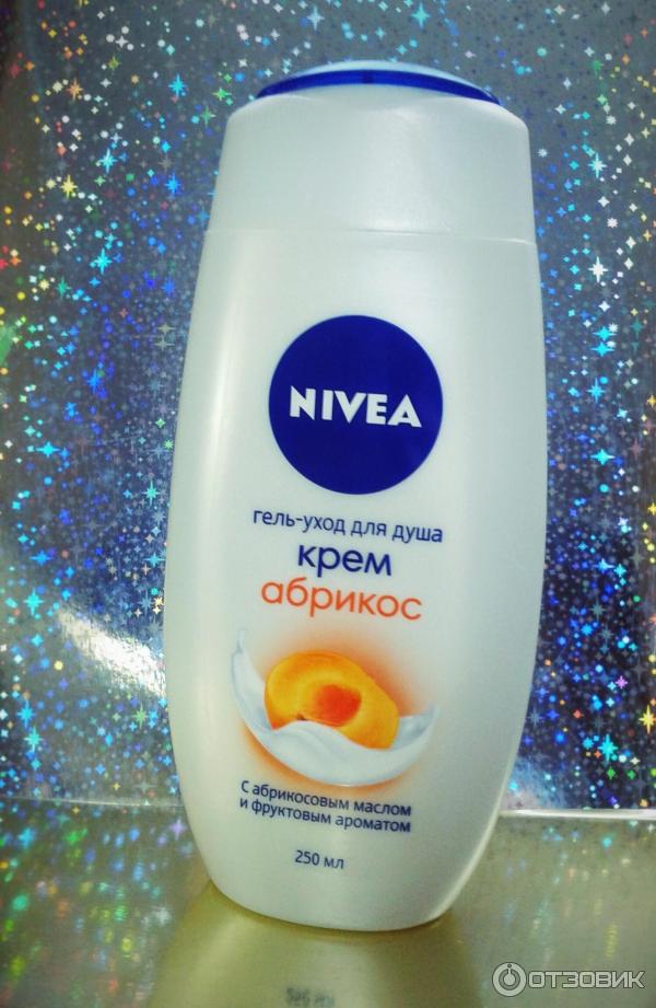 Гель-крем для душа Nivea Крем абрикос фото