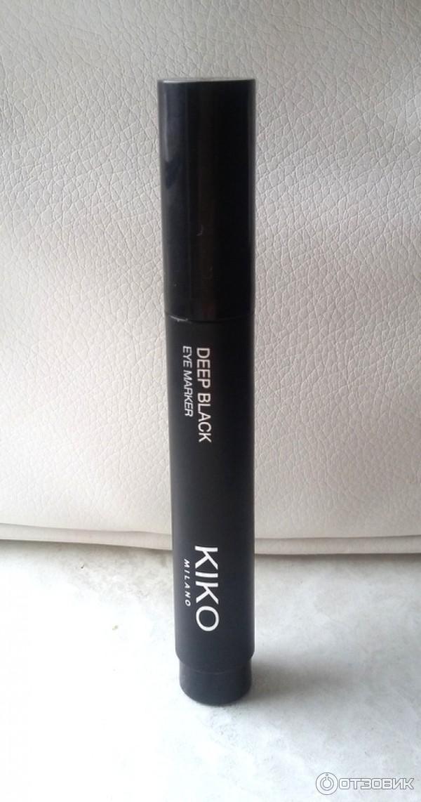 Подводка маркер KIKO deep black eye marker фото