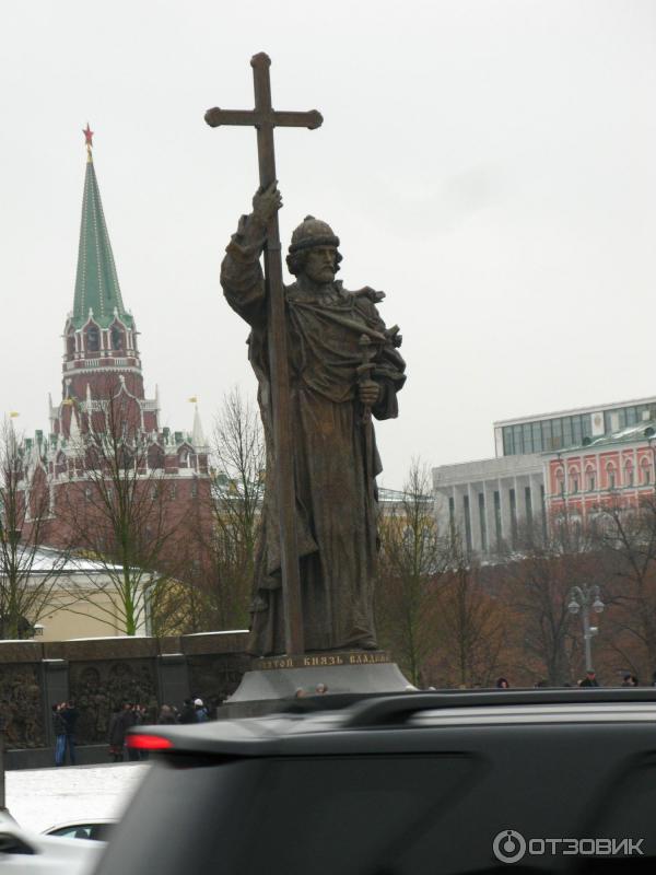 Памятник Князю Владимиру В Москве Фото