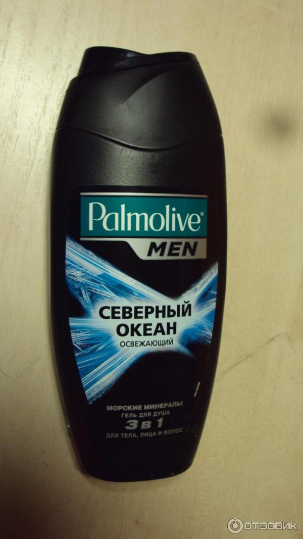 Гель для душа Palmolive Men 3 в 1 Северный океан освежающий фото