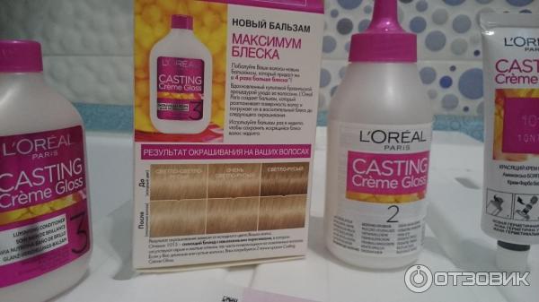 Краска для волос L'Oreal Casting Creme Gloss 1013 светло - светло -русый бежевый фото