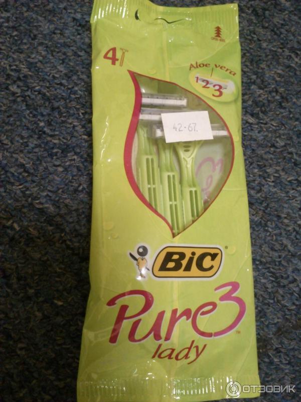 Бритвенный станок BIC Pure-3 Lady фото