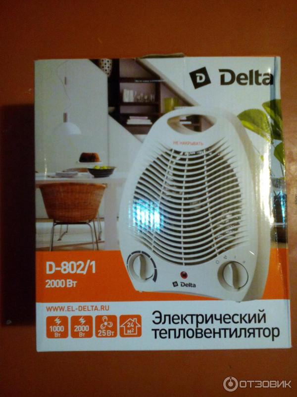 Тепловентилятор Delta D-802/1 фото