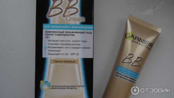 BB крем Garnier Miracle Skin Perfector Combination To Oily Skin для жирной и смешанной кожи фото