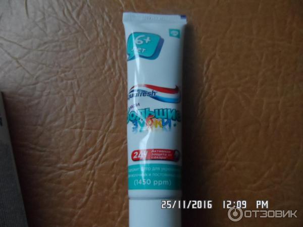 Зубная паста Aquafresh Мои большие зубки фото