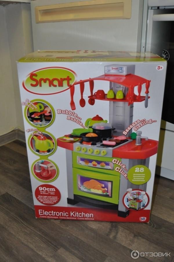 HTI / Кухня детская игровая Smart (65 см, 19 аксессуаров)