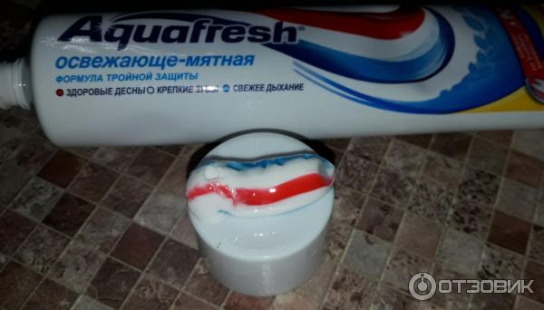 Зубная паста Aquafresh освежающе-мятная фото