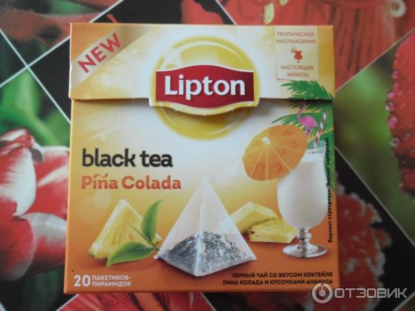 Чай черный Lipton Pina Colada фото