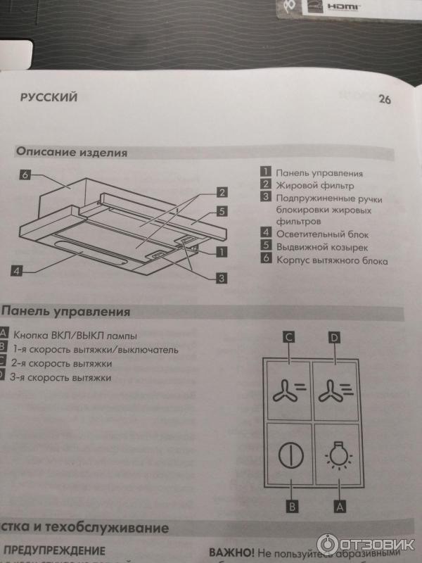 Кухонная вытяжка IKEA Утдраг фото