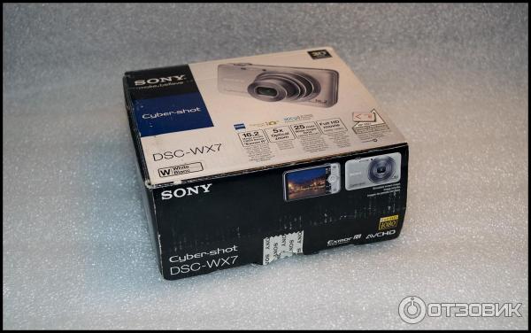 Цифровой фотоаппарат Sony Cyber-shot DSC-WX7