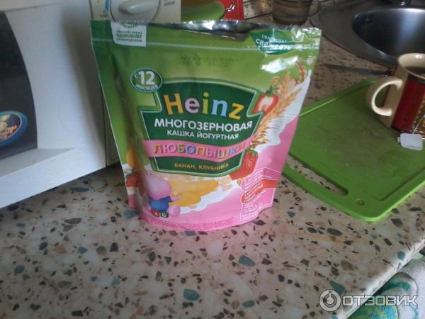 Упаковка каши Heinz