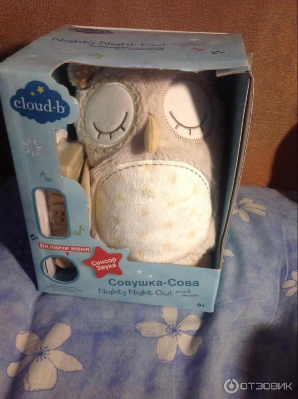 Музыкальная игрушка Cloud B Nighty Night Owl Сова фото