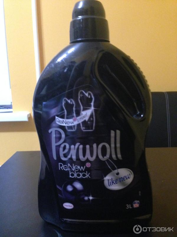 Жидкое средство для стирки Perwoll ReNew+ black фото