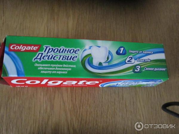 Зубная паста Colgate Тройное действие фото