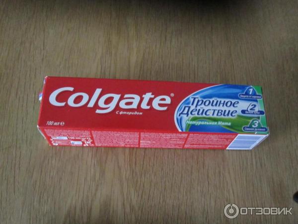 Зубная паста Colgate Тройное действие фото