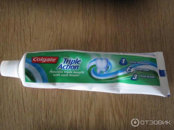 Зубная паста Colgate Тройное действие фото