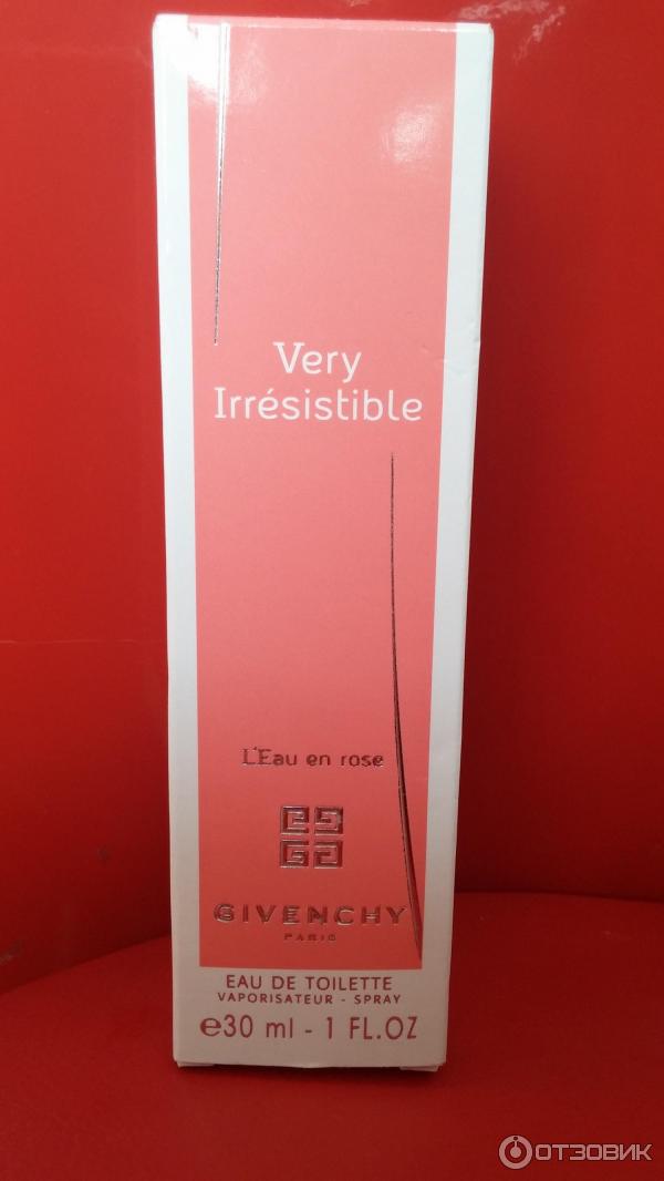 Парфюмированная вода Givenchy Very Irresistible l'eau en rose фото