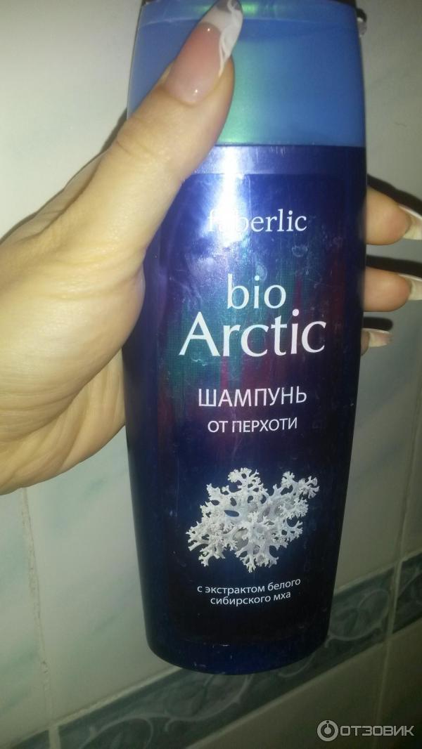 Шампунь от перхоти Faberlic Bio Arctic с экстрактом белого сибирского мха фото