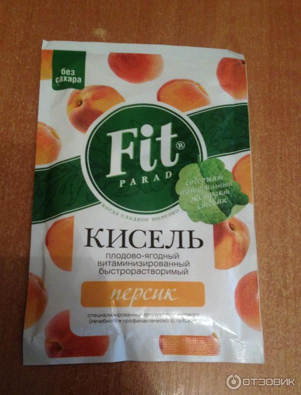 Кисель быстрорастворимый Fit Parad фото