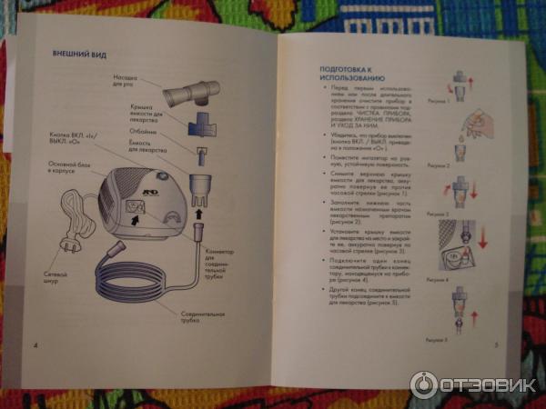 Компрессорный ингалятор A&D CN-233 фото