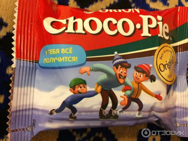 Мучное кондитерское изделие с шоколадной глазурью Choco Pie фото