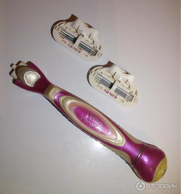 Женский бритвенный станок Gillette Venus Vibrance фото