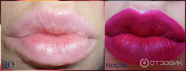 Бархатная помада для губ Burberry Lip Velvet Matte фото