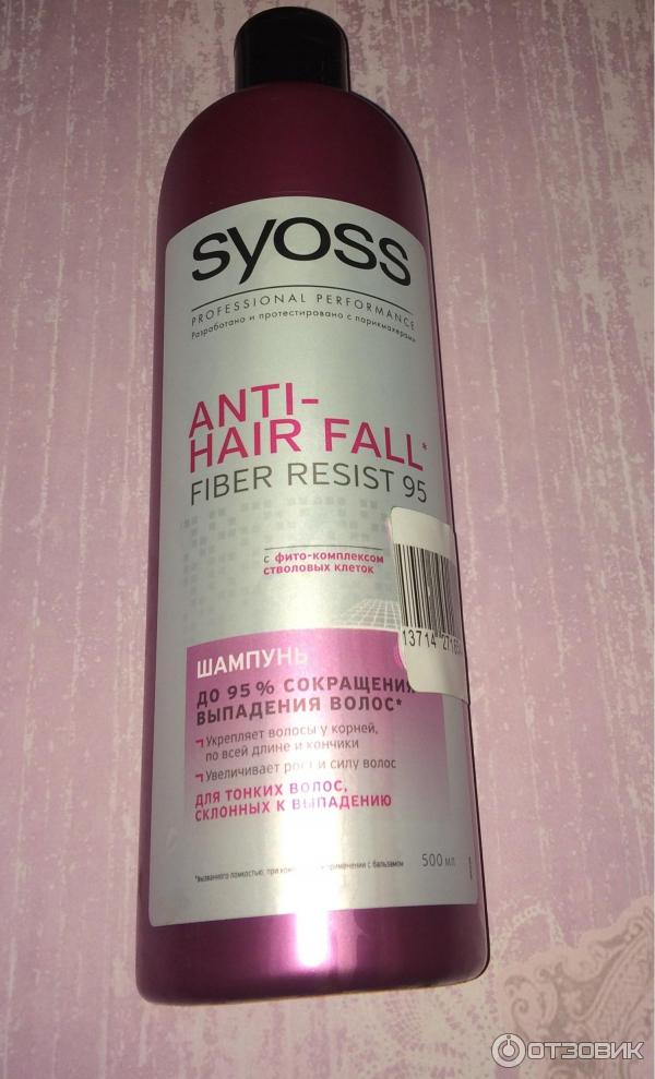 Шампунь Syoss Anti hair fall фото