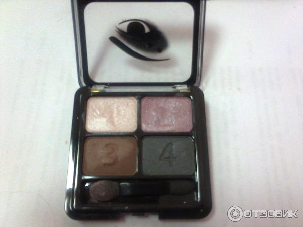 Тени для век Eveline Cosmetics Quattro Eye Shadow фото