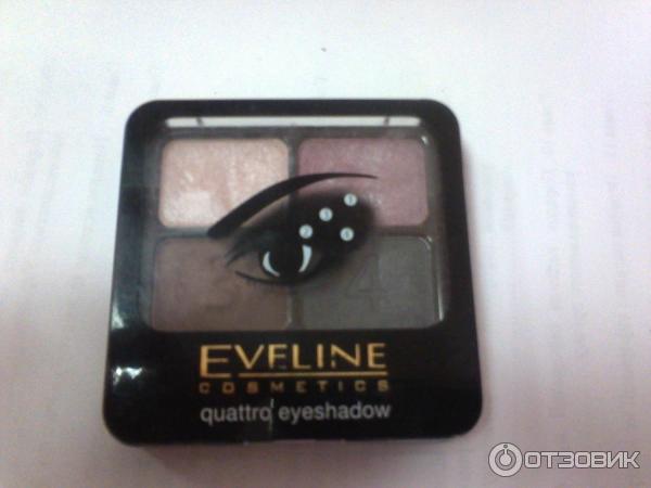 Тени для век Eveline Cosmetics Quattro Eye Shadow фото