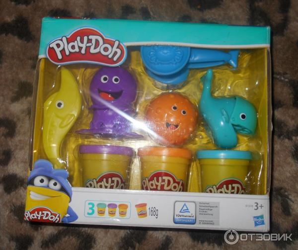 Набор пластилина Play-Doh Ocean Tools фото