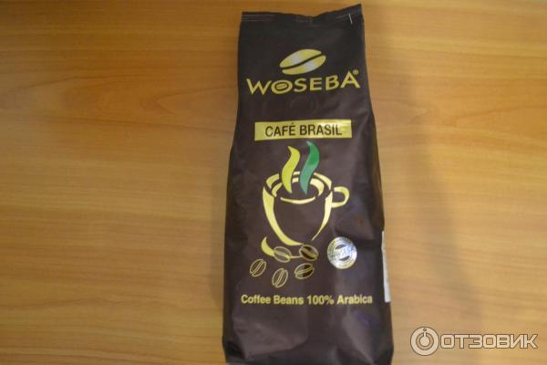 Кофе в зернах Woseba Cafe Brasil фото