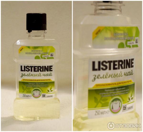 Ополаскиватель для полости рта Listerine Зеленый чай