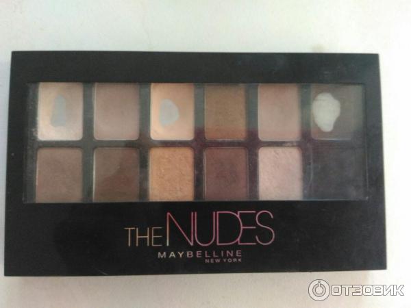 Тени Maybelline THE NUDES фото