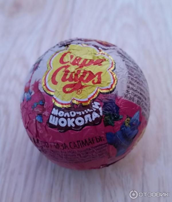 Шоколадное яйцо Chupa Chups тролли фото