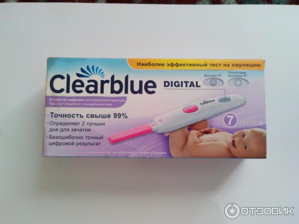 Тест на овуляцию Clearblue фото