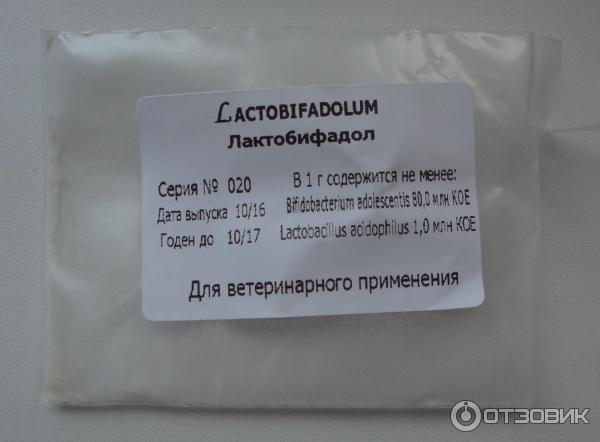 Лактобифадол для кошек инструкция