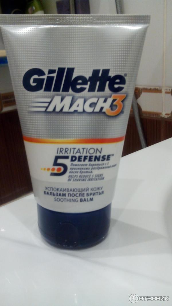 Бальзам после бритья Gillette Mach 3 фото