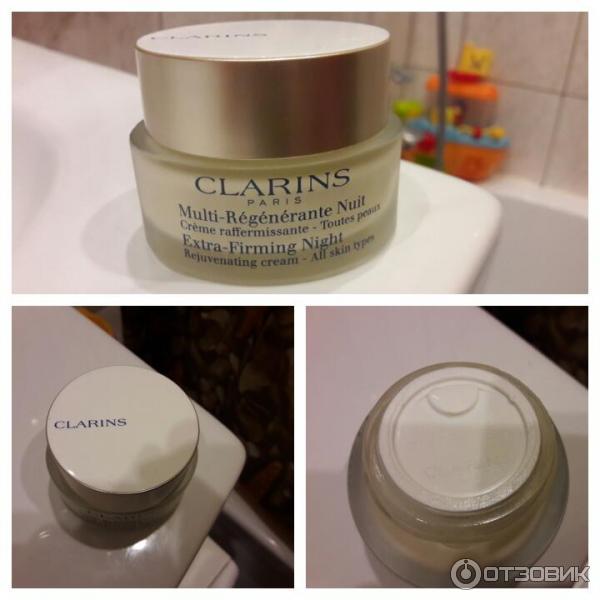 Ночной регенерирующий крем Clarins для любого типа кожи фото