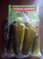 Огурцы соленые по-домашнему Фэг в вакуумной упаковке фото