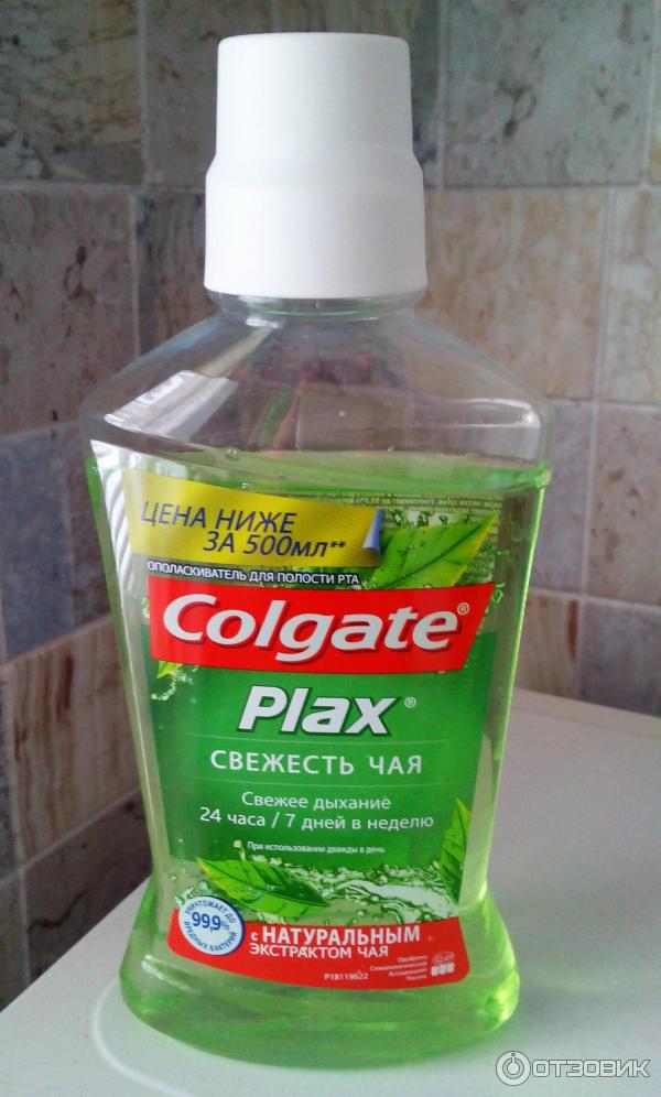 Ополаскиватель для полости рта Colgate Plax Свежесть чая фото