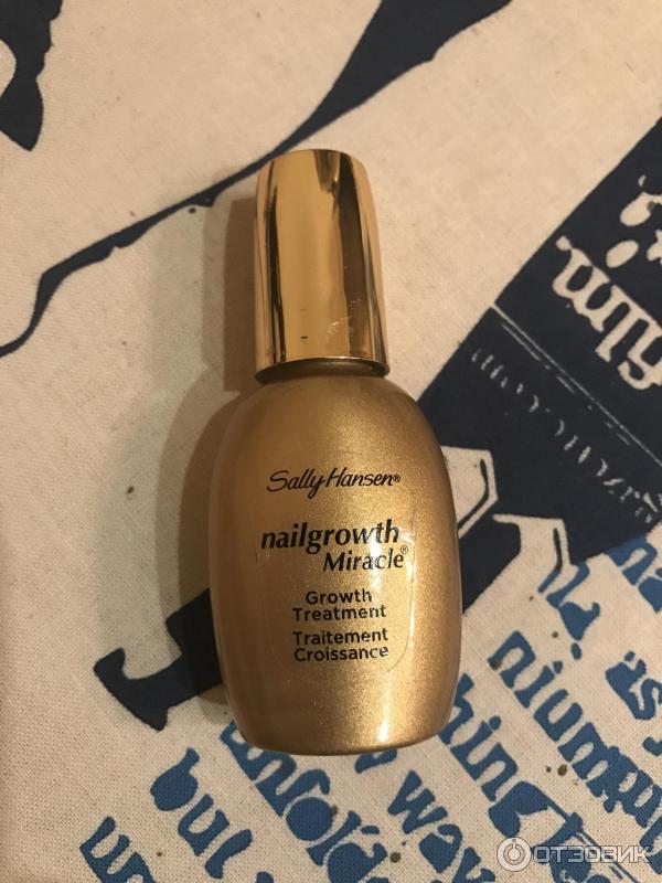 Средство для роста ногтей с протеинами Sally Hansen Nailgrowth Miracle фото