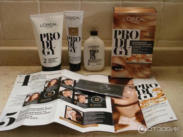 Краска для волос L'oreal Paris Prodigy цвет 8.0 Белый песок светло-русый фото