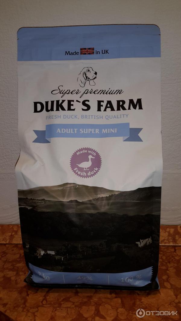 Корм Dukes Farm для кошек: отзывы ветеринаров