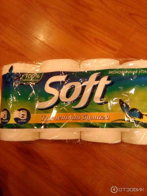 Туалетная бумага Soft фото