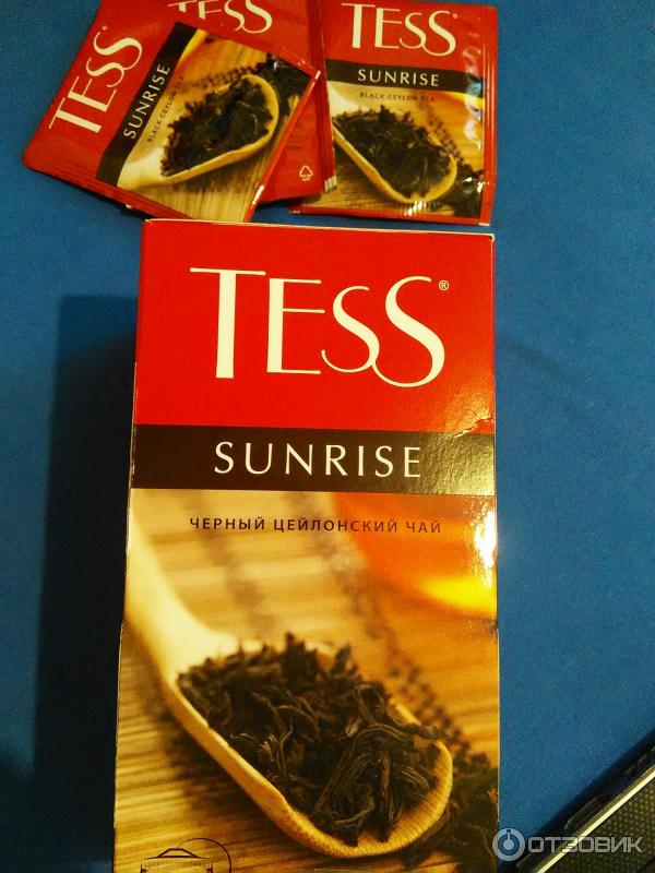 Чай Tess Sunrise в пакетиках фото