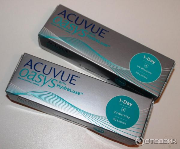 Контактные линзы Acuvue Oasys 1-Day with HydraLuxe фото