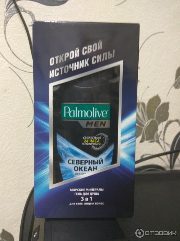 Гель для душа Palmolive Men 3 в 1 Северный океан освежающий фото