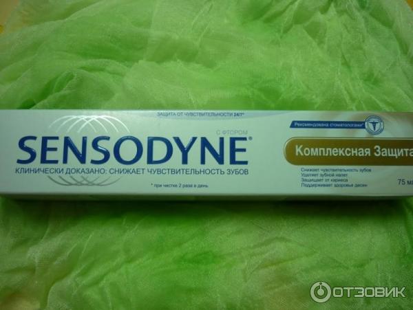 Зубная паста Sensodyne Комплексная защита фото