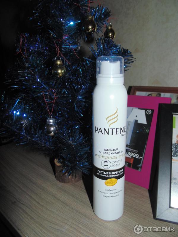 Бальзам-ополаскиватель для волос Pantene PRO-V Воздушная пенка Густые и крепкие фото